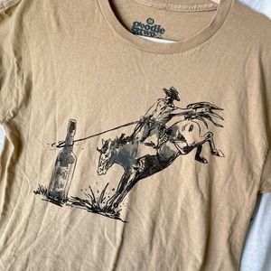 Cowboy Lasso Whiskey Tee